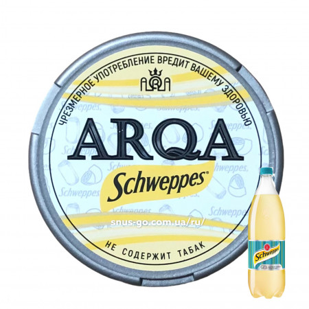 ARQA Schweppes купить снюс Украина в  Snus Go