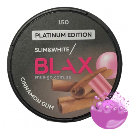 Blax Cinnamon Gum - купить снюс Украина по лучшей цене в Snus Go Blax Cinnamon Gum - купить снюс Украина по лучшей цене в Snus Go
