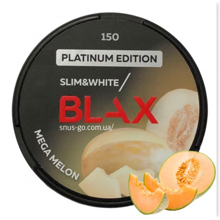 Blax Mega Melon - купить снюс Украина по лучшей цене в Snus Go Blax Mega Melon - купить снюс Украина по лучшей цене в Snus Go