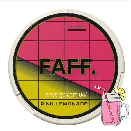 Faff Pink Lemonade купить снюс Украина по лучшей цене в Snus Go Faff Pink Lemonade купить снюс Украина по лучшей цене в Snus Go