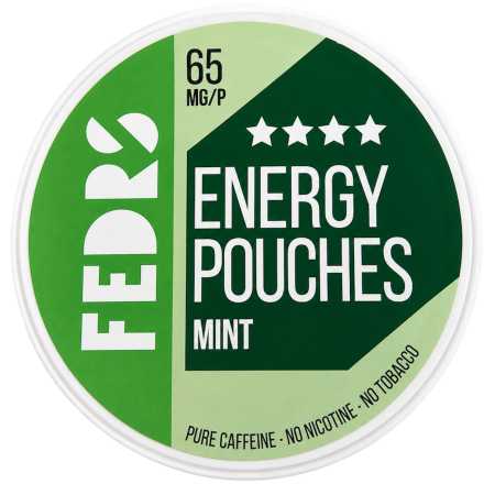 Кофеиновые паучи FEDRS Caffeine Mint 65мг Кофеиновые паучи FEDRS Caffeine Mint 65мг