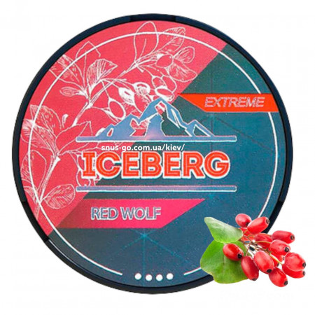 Снюс Iceberg Red Wolf 150 mg Снюс Iceberg Red Wolf 150 mg