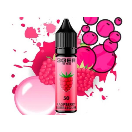 3ger Raspberry Bubblegum 15ml 50mg