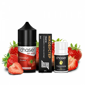 Набор Chaser Strawberry 30 ml (Скидка действует только при покупке на сайте)