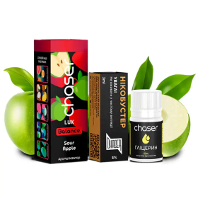 Набор Chaser Lux Sour Apple 30 ml