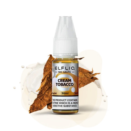 Elf Bar Elfliq Cream Tobacco 30 ml