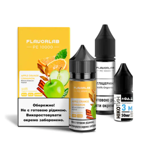 Набір Flavorlab PE 10000 Apple Orange Cinnamon 30 ml