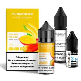 Набір Flavorlab PE 10000 Banana Mango 30 ml