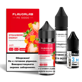 Набір Flavorlab PE 10000 Strawberry Energy 30 ml