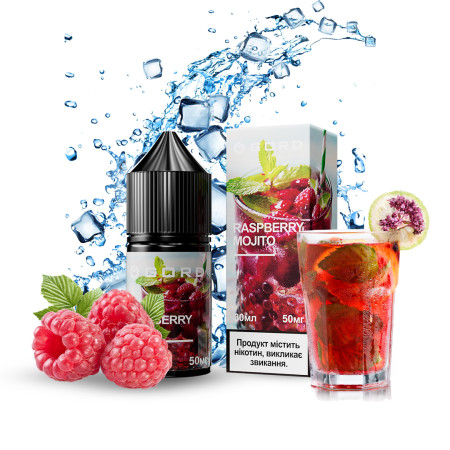 Солевая Жидкость Gord Raspberry Mojito 30 ml