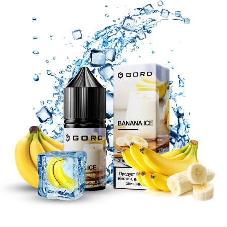 Солевая Жидкость Gord Banana Ice 30 ml
