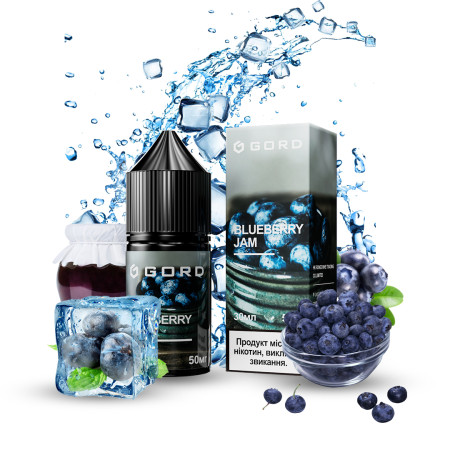 Солевая Жидкость Gord Blueberry Jam 30 ml