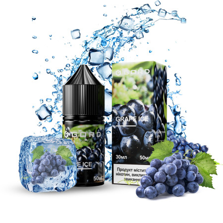 Солевая Жидкость Gord Grape Ice 30 ml