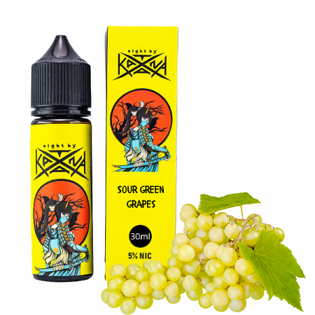 Eight by Katana Sour Green Grapes (Кислий Зелений Виноград) 30мл 50мг Eight by Katana Sour Green Grapes (Кислий Зелений Виноград) 30мл 50мг