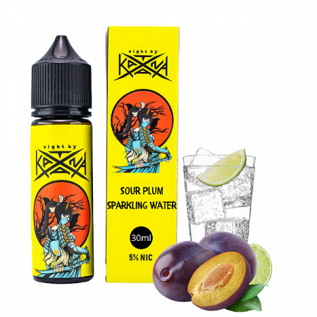 Eight by Katana Sour Plum Sparkling Water (Кисла Слива, Газована Вода) 30мл 50мг Eight by Katana Sour Plum Sparkling Water (Кисла Слива, Газована Вода) 30мл 50мг