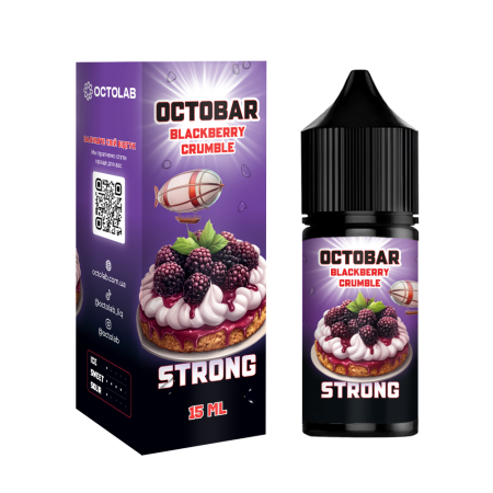 Набор Octobar Strong Blackberry Crumble 30ml
