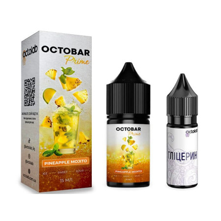 Набір Octobar Prime Pineapple Mojito 30 ml