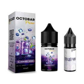 Набір Octobar Prime Blueberry Soda 30 ml