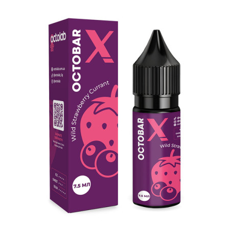 Набор Octobar X 15ml Wild Strawberry Currant Набор Octobar X 15ml Wild Strawberry Currant