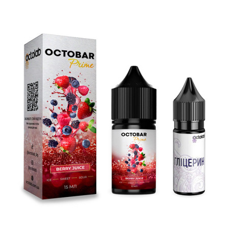 Набор Octobar Prime 15ml Berry Juice Набор Octobar Prime 15ml Berry Juice