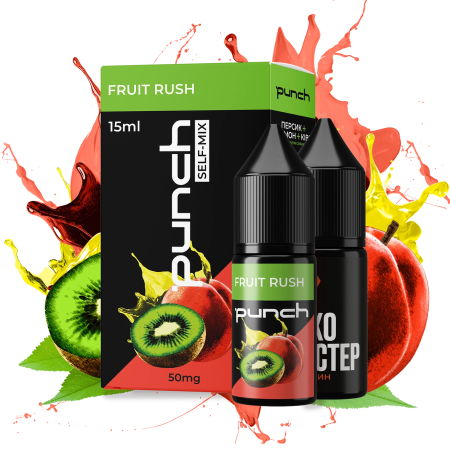 Набор Punch 15ml Fruit rush Набор Punch 15ml Fruit rush