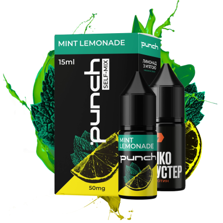 Набор Punch 15ml Mint Lemonade Набор Punch 15ml Mint Lemonade