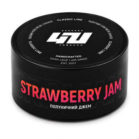 Тютюн для кальяну 4.20 Classic Line Strawberry Jam 100г Тютюн для кальяну 4.20 Classic Line Strawberry Jam 100г