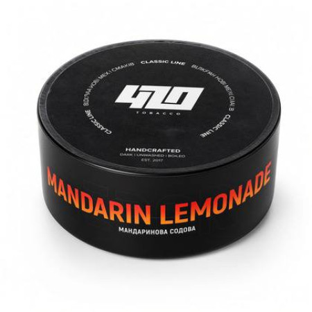 Тютюн для кальяну 4.20 Classic Line Mandarin Lemonade 100г