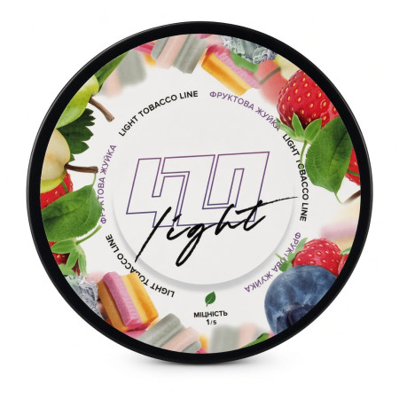 Тютюн для кальяну 4.20 Light Фруктова Жуйка 100г Тютюн для кальяну 4.20 Light Фруктова Жуйка 100г