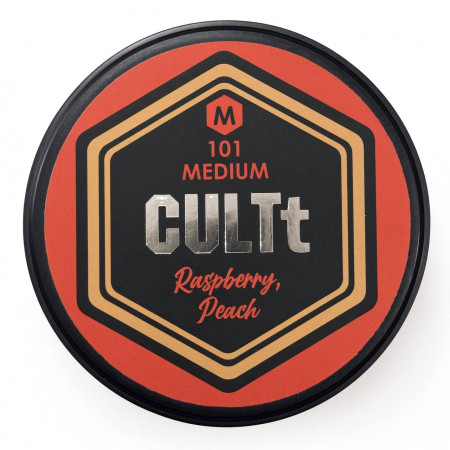 Тютюн для кальяну CULT Raspberry-Peach 100г Тютюн для кальяну CULT Raspberry-Peach 100г