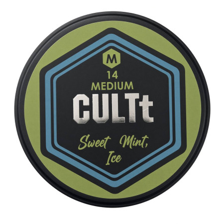 Тютюн для кальяну CULT Sweet Mint, Ice 100г Тютюн для кальяну CULT Sweet Mint, Ice 100г