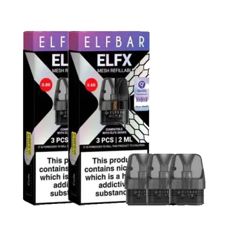 Картридж Elf Bar Elfx 0,6; 0,8 Ом
