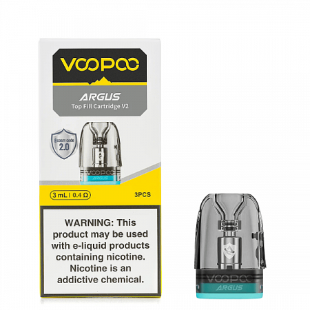 Картридж Voopoo Argus Картридж 2ml 0,4; 0,7; 1.0; 1,2 Ом