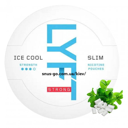 Lyft Ice Cool Mint купити снюс Україна за найкращою ціною в Snus Go Lyft Ice Cool Mint купити снюс Україна за найкращою ціною в Snus Go