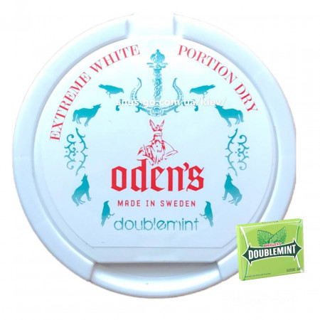 Odens Double Mint - шведский снюс купить Odens Double Mint - шведский снюс купить