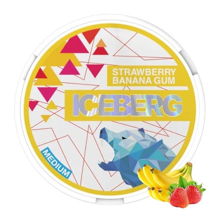 Снюс Iceberg Strawberry Banana 50 мг