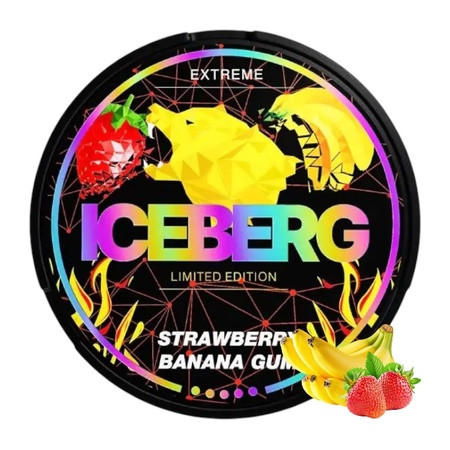 Снюс Айсберг Strawberry Banana 70 мг