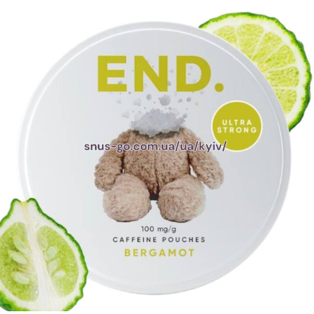 Енергетические паучи End Bergamot + Lime Енергетические паучи End Bergamot + Lime