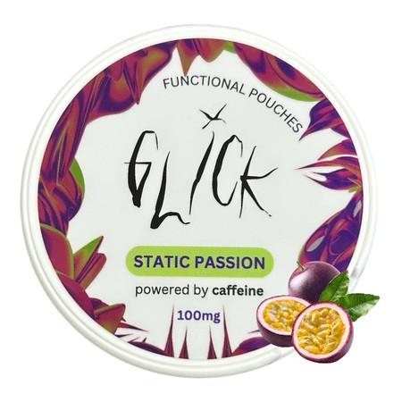 Снюс Glick Caffeine Static Passion 100mg Снюс Glick Caffeine Static Passion 100mg