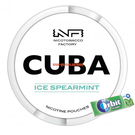 Cuba White Ice Spearmint 16 мг