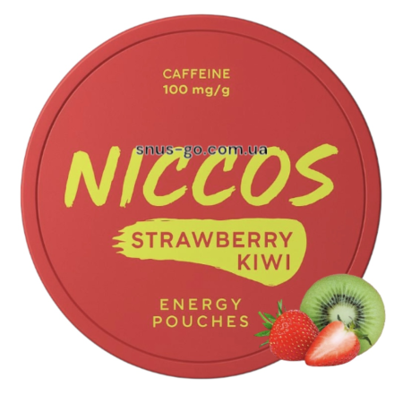 Енергетический снюс Niccos Kiwi Caffeine) Енергетический снюс Niccos Kiwi Caffeine)