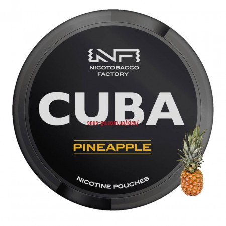 Cuba Pineapple 43 мг - польський фруктовий снюс Cuba Pineapple 43 мг - польський фруктовий снюс