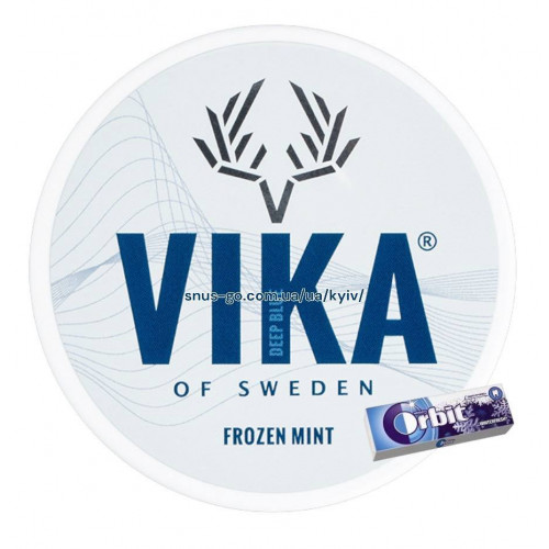 Купить Снюс Вика Фрозен Минт - Vika Frozen Mint 26 мг