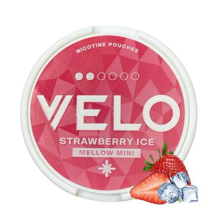 Снюс Velo VELO STRAWBERRY ICE CR MINI 6 мг